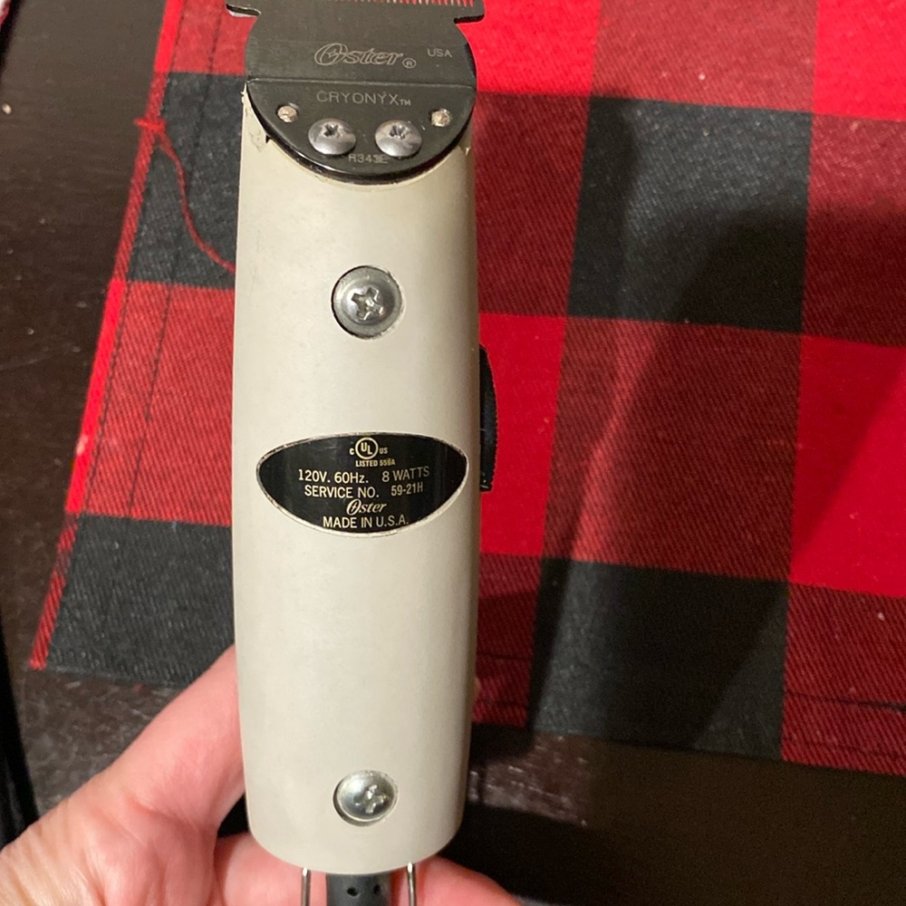 Oster trimmer